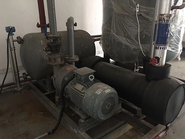 浙江杭康药业用非耀水环真空泵站中药凝缩，效率提高2倍