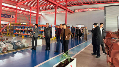 阜阳市科技局领导莅临非耀真空泵考察指导